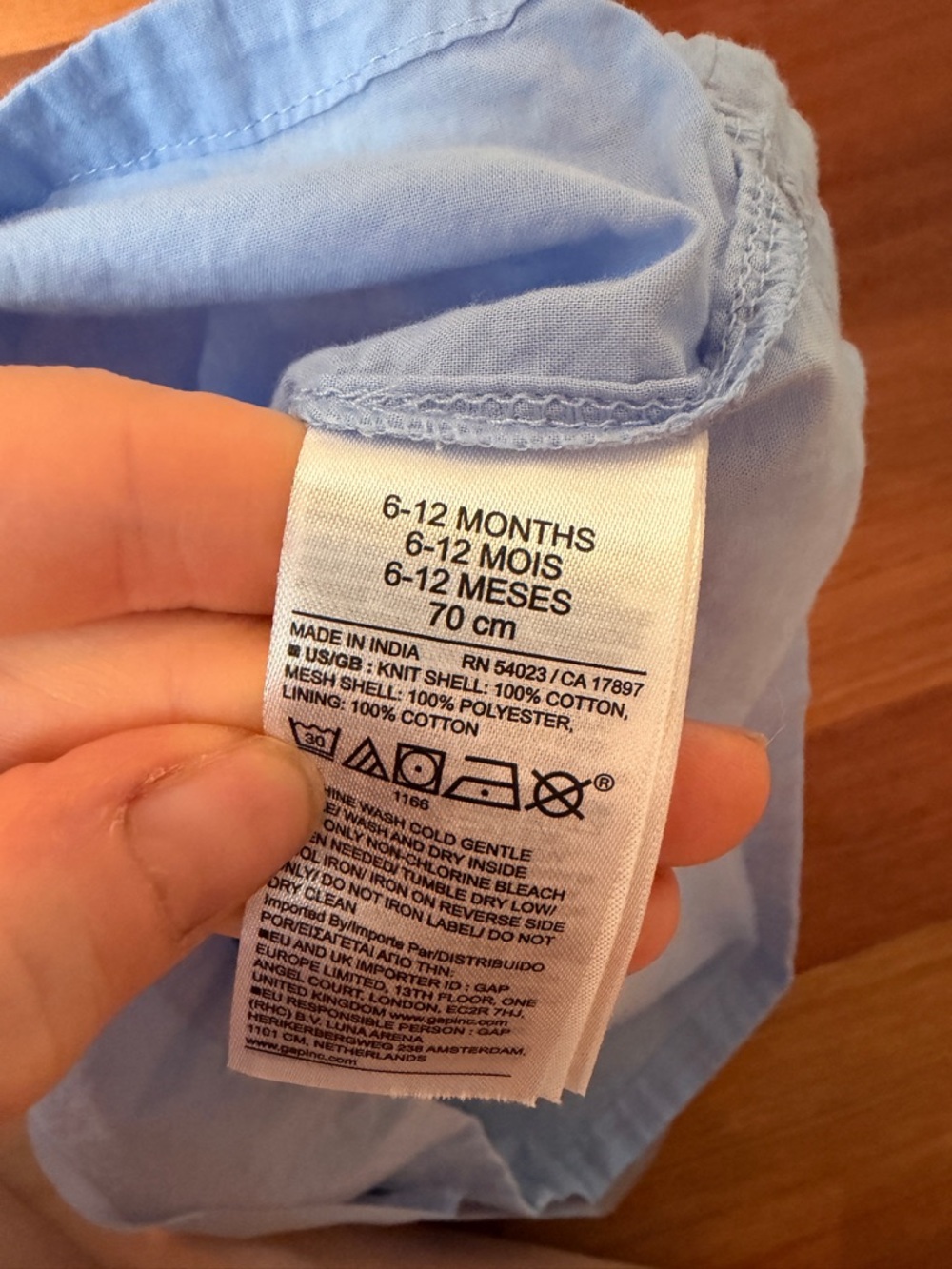 Disney Cinderella Baby Gap Dress 6-12 month - Picture 7 of 7